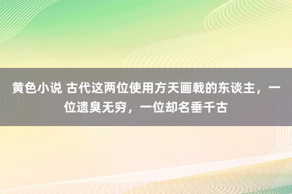 黄色小说 古代这两位使用方天画戟的东谈主，一位遗臭无穷，一位却名垂千古