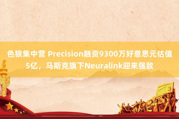 色狼集中营 Precision融资9300万好意思元估值5亿，马斯克旗下Neuralink迎来强敌